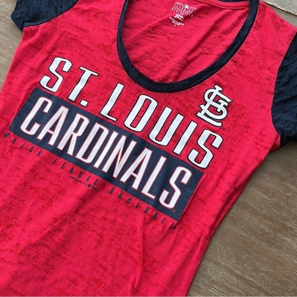 St. Louis Cardinals Red T-Shirt - Picture 2 of 10